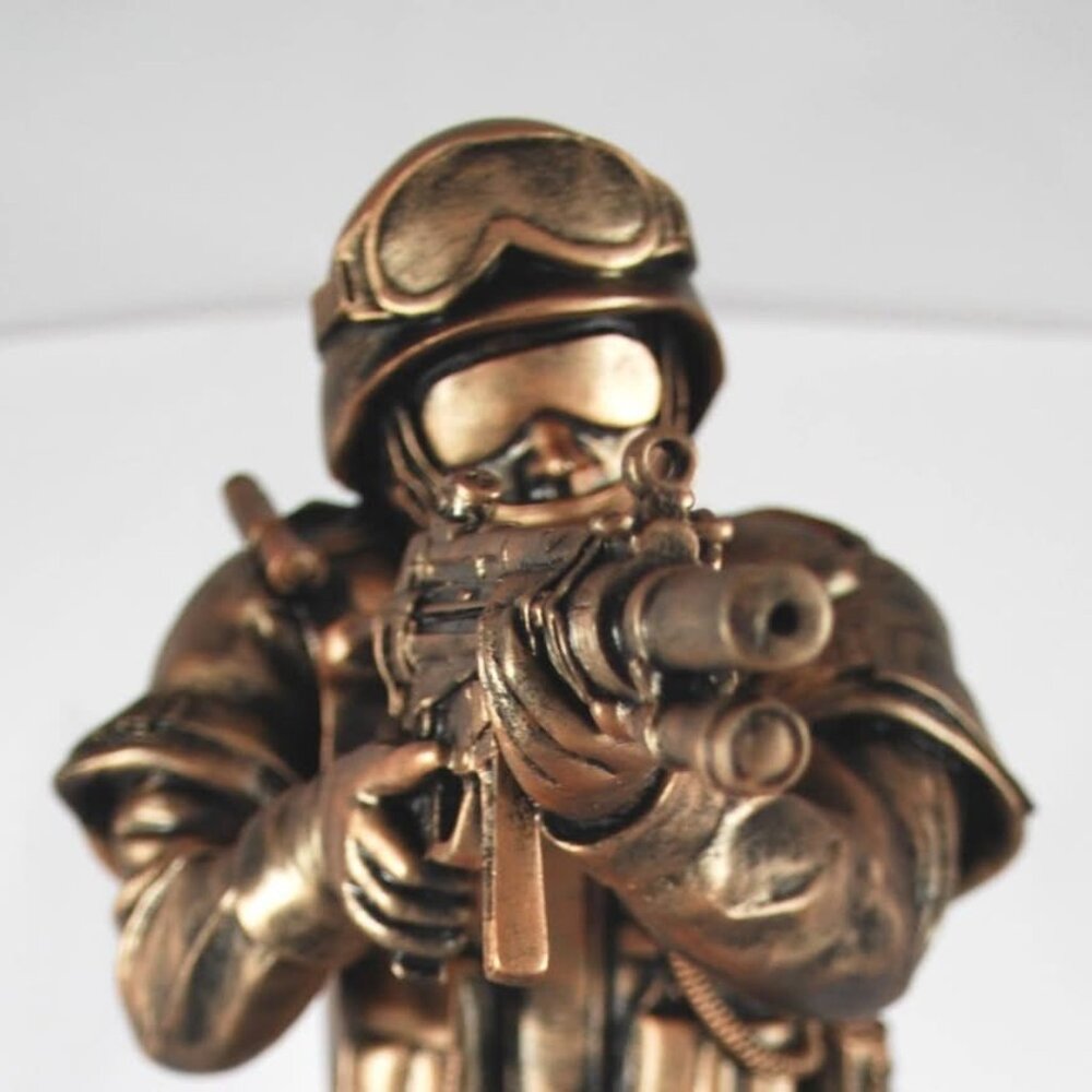 18" resin copper entry law enforcement trophy